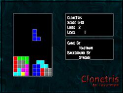 Menu Screen
