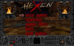 Main Menu
